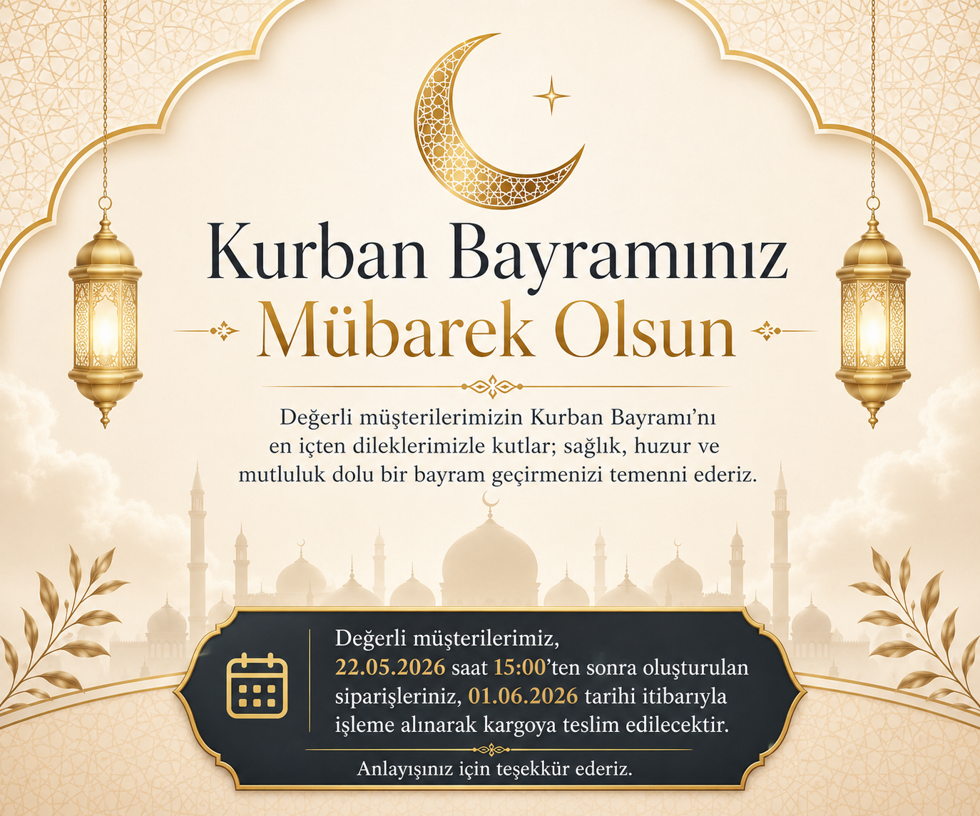 Kurban Bayramı Kutlaması