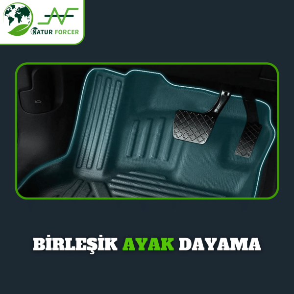 Ford Courier 2014-2023 Premium Havuzlu Oto Paspas