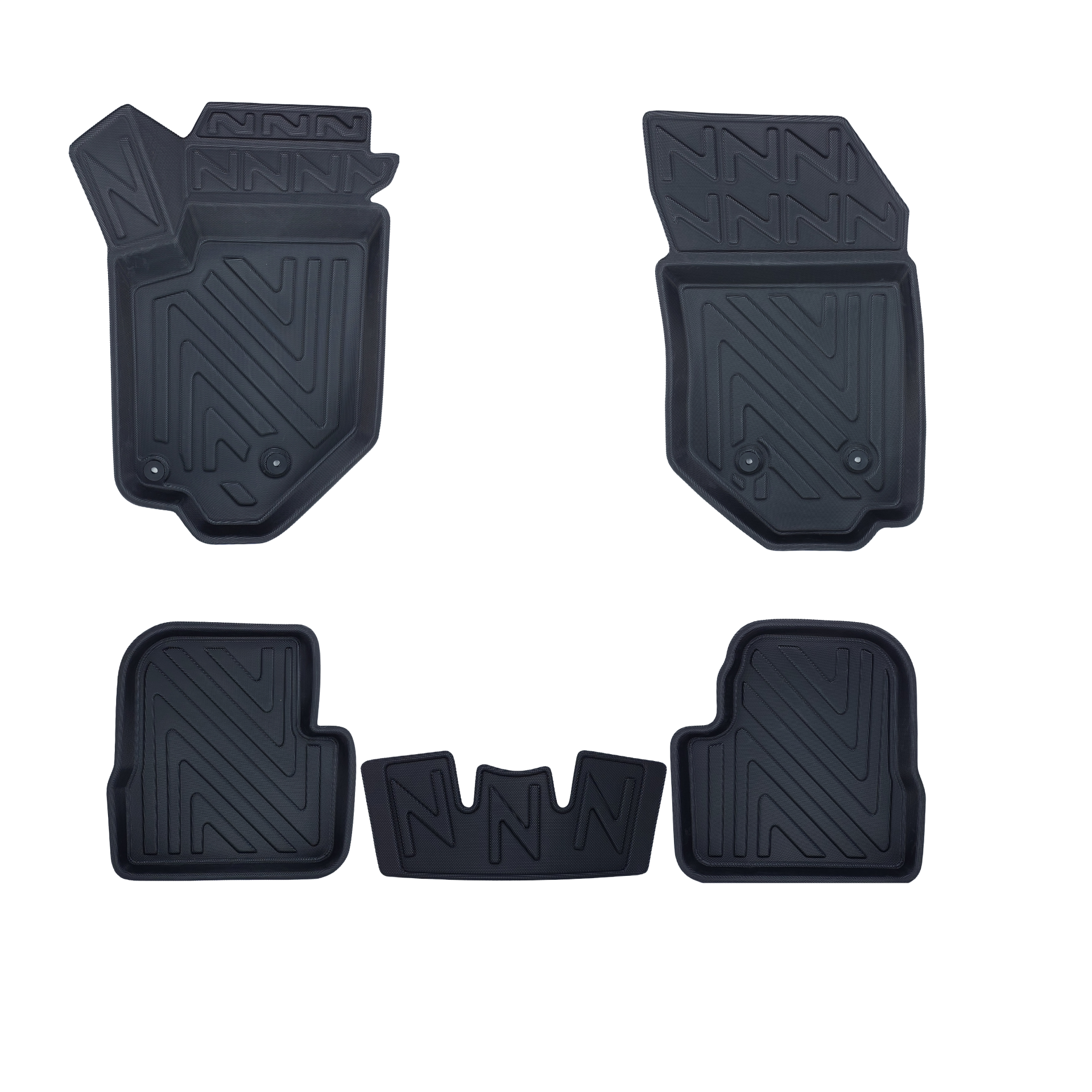 Peugeot 208 2019 ve Sonrası Premium Havuzlu Oto Paspas