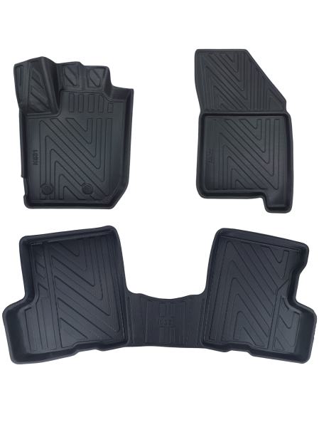 Dacia Duster 2018-2022 Premium Havuzlu Oto Paspas | 4x2 Prestige Paket