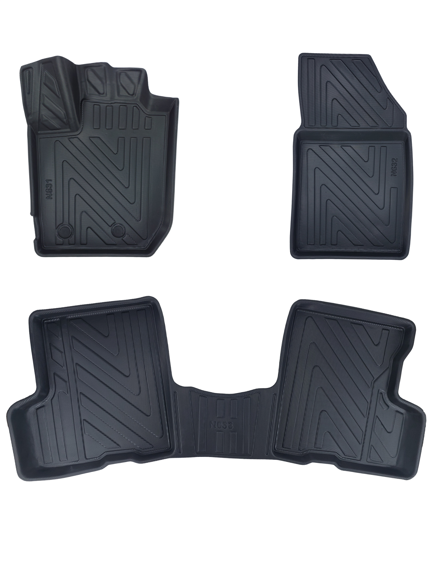 Dacia Duster 2018-2022 Premium Havuzlu Oto Paspas | 4x2