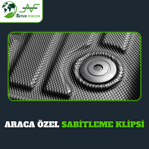 NaturForcer Üniversal Her Araca Uyumlu Premium Havuzlu Oto Paspas