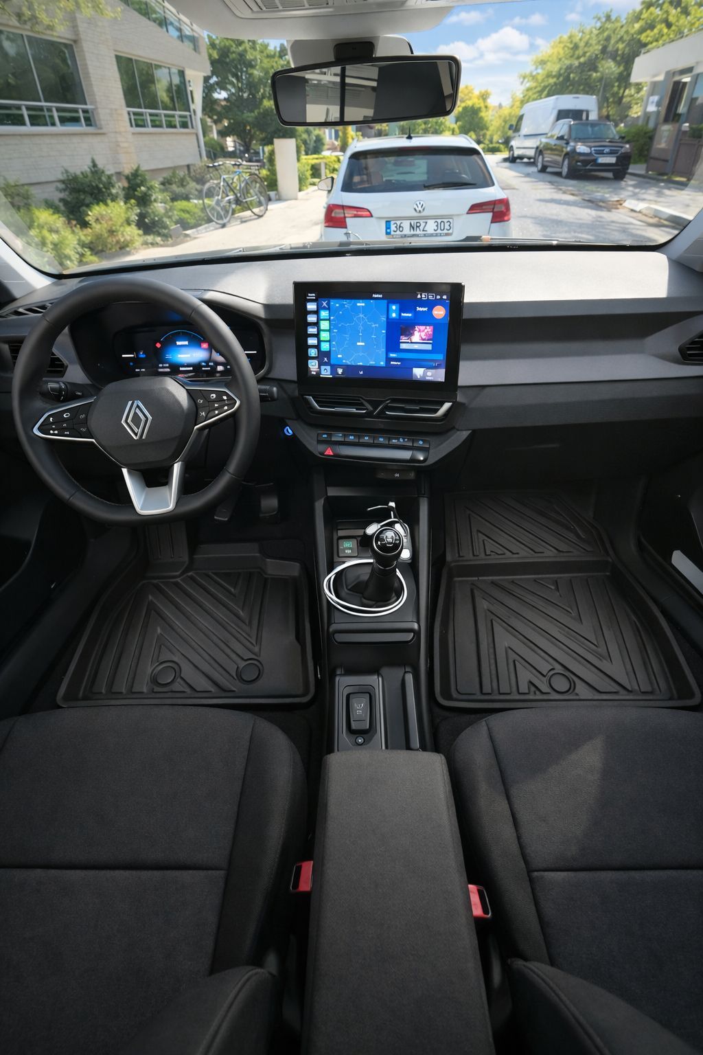 Renault Duster 2024 Sonrası 5D Havuzlu Paspas| Manuel Vites