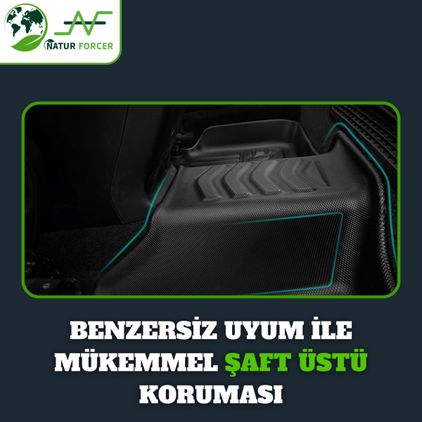 Skoda Enyaq Coupe 2021 Sonrası Havuzlu Paspas