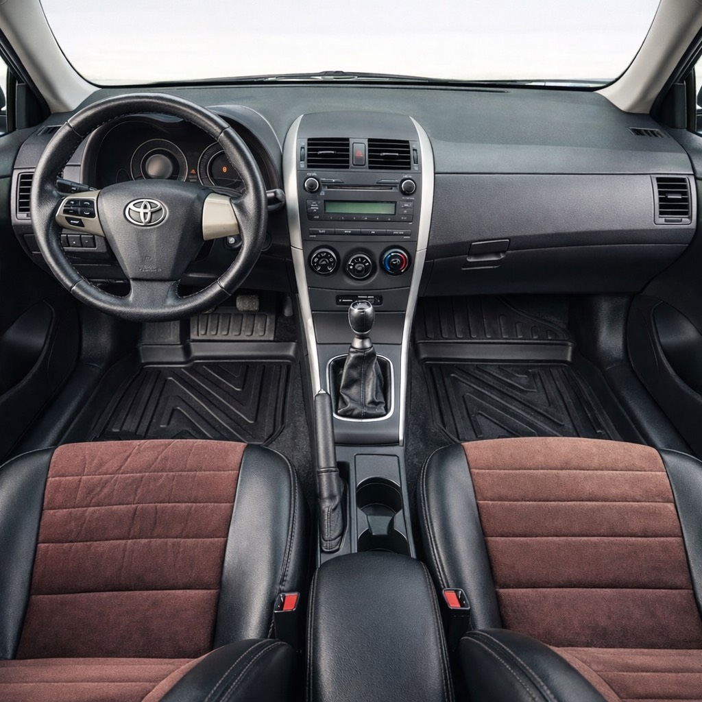 Toyota Corolla 2007-2013 Premium Havuzlu Oto Paspas