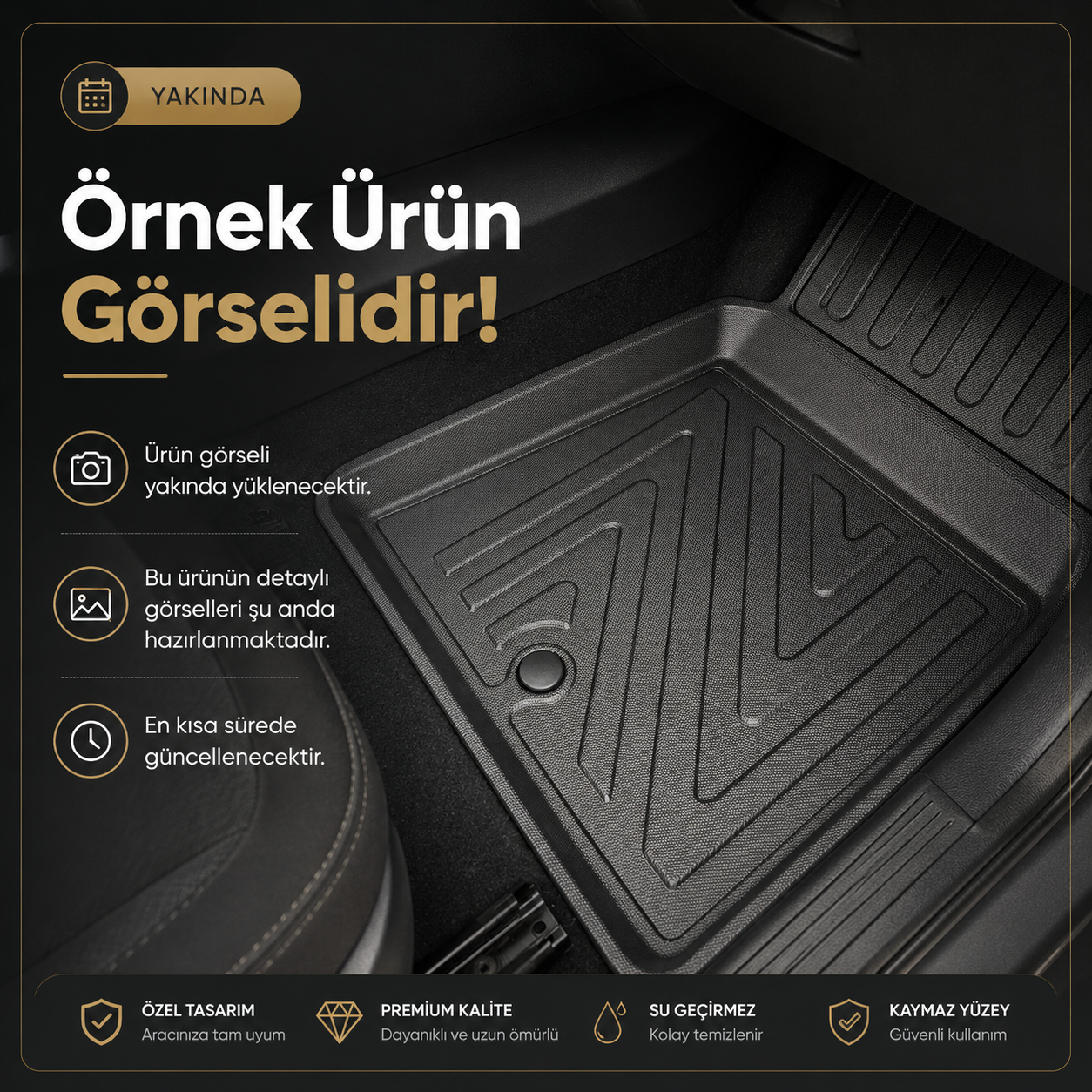 Bmw 4 Serisi Coupe G22 2020 Sonrası Premium Havuzlu Oto Paspas